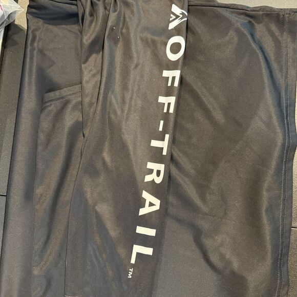 Off Trail Black Long Sleeve Moisture Wicking Performance XXL T-Shirt Double Side - Picture 10 of 10